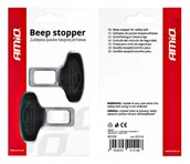 Akcesoria motoryzacyjne - AMiO 01514 Zaślepki pasów bezpieczeństwa 2 sztuki - miniaturka - grafika 1