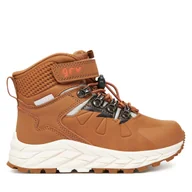Buty dla chłopców - Śniegowce Garvalin 251528 M Brązowy - miniaturka - grafika 1