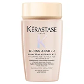 Szampony do włosów - Kerastase Gloss Absolu, wzbogacona kąpiel, szampon do włosów grubych z tendencją do puszenia, 80ml - miniaturka - grafika 1