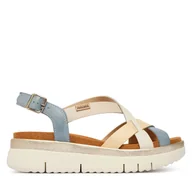 Sandały damskie - Sandały Pikolinos Palma W4N-0650C2 Granatowy - miniaturka - grafika 1