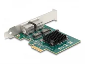 Karty sieciowe - Delock - Netzwerkadapter - PCIe 2.0 Low-Profile - Gigabit Ethernet x 2 88206 - miniaturka - grafika 1