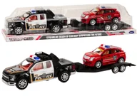 Samochody i pojazdy dla dzieci - DLA DZIECI ZESTAW AUTO TERENOWE LAWETA - miniaturka - grafika 1