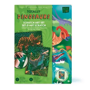 Box Candiy, zestaw artystyczny zdrapka obrazy DINO - Zabawki kreatywne Box Candiy, zestaw artystyczny zdrapka obrazy DINO - Zabawki kreatywne - miniaturka - grafika 1