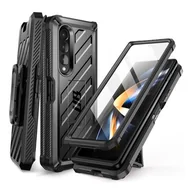Etui i futerały do telefonów - Etui SUPCASE Unicorn Beetle do Samsung Galaxy Z Fold 4 Czarny - miniaturka - grafika 1