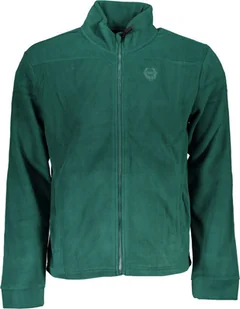 GIAN MARCO VENTURI Perfect Męska Bluza Rozpinana Zielony Kolor: Zielony, Rozmiar: 2XL - Bluzy męskie - miniaturka - grafika 1
