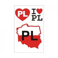 Przybory szkolne - Avery Zweckform Naklejki papierowe - Polskie symbole - miniaturka - grafika 1