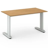 Biurka - B2B Partner Biurko Flexible 1400 x 800 mm, buk 468138 - miniaturka - grafika 1
