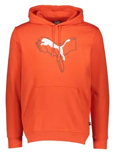 Puma Bluza "Essentials+" w kolorze czerwonym - Bluzy męskie - miniaturka - grafika 1