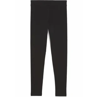 Młodzieżowe legginsy ESS PUMA Black - Odzież sportowa dziecięca - miniaturka - grafika 1