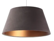 Lampy stojące - Brązowa trapezowa lampa wisząca nad stół 2X S409 Sentopia - miniaturka - grafika 1