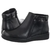 Botki damskie - Botki Czarne BT 348-S (SL557-a) Sergio Leone - miniaturka - grafika 1