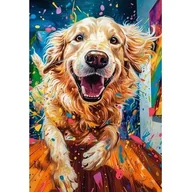 Puzzle - Puzzle 1000 elementów Pies szczęśliwy Euphoric Spectrum - miniaturka - grafika 1