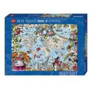 Puzzle - Heye Puzzle 2000 elementów. Dziwny świat - miniaturka - grafika 1