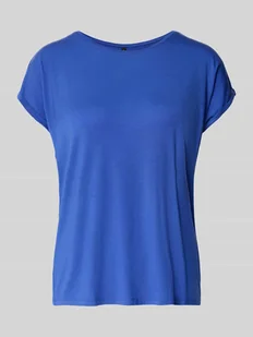 T-shirt o kroju regular fit z mieszanki lyocellu model ‘AVA’ - Koszulki i topy damskie - miniaturka - grafika 1