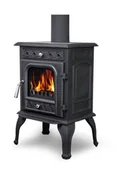Piece wolnostojące - Piec koza żeliwny kominek kominkowy 6,7/9 kW (kolor: czarny) spełnia anty-smogowy EkoProjekt 04481618 - miniaturka - grafika 1