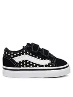 Buty dla dziewczynek - Vans Tenisówki Old Skool V VN000EE1G581 Czarny - miniaturka - grafika 1