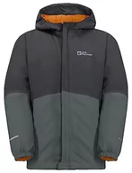 Kurtki i płaszcze dla dziewczynek - Jack Wolfskin Blocky Jacket Kids - miniaturka - grafika 1