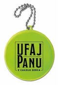 Zawieszki - SZARON Zawieszka odblaskowa - Ufaj Panu - Szaron - miniaturka - grafika 1