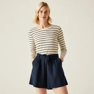 Regatta Damskie spodenki Sabela II Granatowy, Rozmiar: 36 - Spodnie sportowe damskie - miniaturka - grafika 1