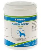 Suplementy i witaminy dla psów - Canina Biotin Forte f. psy proszku przez canina farmaceutycznym GmbH, 500 g - miniaturka - grafika 1