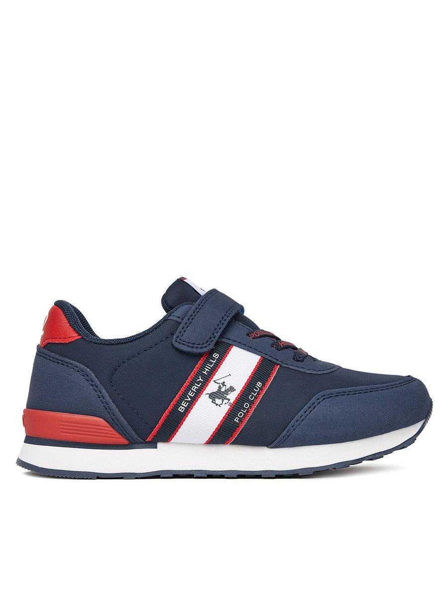 Beverly Hills Polo Club Sneakersy Chłopiec Biały, Czerwony, Granatowy BEVERLY HILLS POLO CLUB-CEOWB-CP23-V9-240081(CH) Granatowy