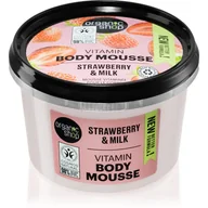 Balsamy i kremy do ciała - Organic Shop Organic Shop, mus do ciała Truskawkowy Jogurt, 250 ml - miniaturka - grafika 1