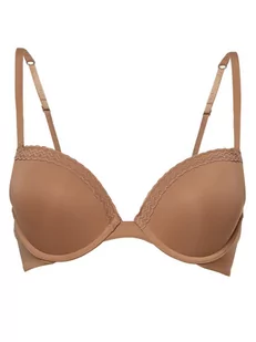 Esprit Casual - Damski biustonosz push-up, beżowy - Biustonosze - miniaturka - grafika 1