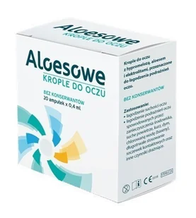 SOLINEA SP. Z O.O. SP.K. SOLINEA SP Z O.O SP.K ALOESOWE Krople do oczu 20 x 5 ml 9080479 - Wzrok i słuch - miniaturka - grafika 1