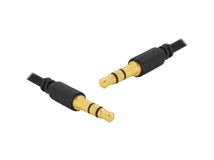 Vivanco Kabel Jack - Jack 3,5mm, 1m Czarny - Kable - miniaturka - grafika 1