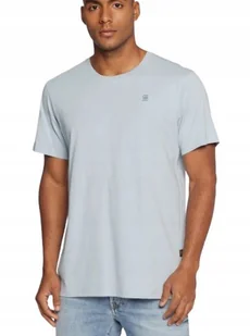 G STAR RAW MĘSKI T-SHIRT SZARY BASIC Z KRÓTKIM RĘKAWEM XXL JSL - Koszulki męskie - miniaturka - grafika 1