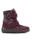 Kozaki damskie - Richter Shoes Kozaki zimowe w kolorze fioletowym - miniaturka - grafika 1