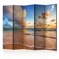 Parawany - Parawan 5-częściowy - Poranek nad morzem II [Room Dividers] (rozmiar 225x172) - miniaturka - grafika 1