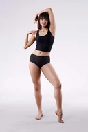 Majtki damskie - Figi Avia Maxi Czarne (Rozmiar L) - miniaturka - grafika 1