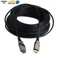 Kable - Techly Kabel Optyczny HDMI-HDMI V2.0 M/M 3D 4K Ethernet 50m - miniaturka - grafika 1