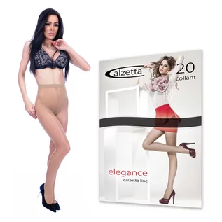 Rajstopy - Elegance Line Rajstopy z Elastanem 20den 4 - Fenome - grafika 1