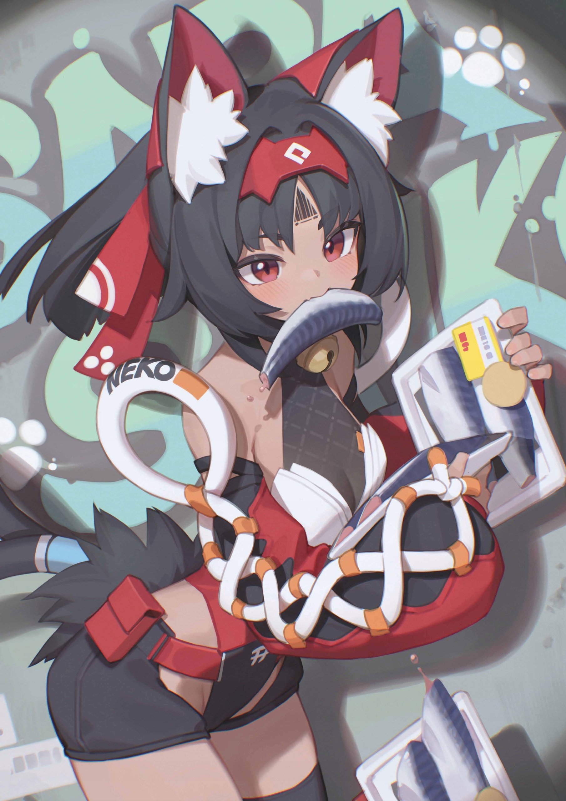 Plakat A2 Zenless Zone Zero Nekomiya Mana Nekomata