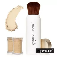 Pudry do twarzy - Jane Iredale Amazing Base Brush Sypki puder mineralny z pędzlem (kolor Bisque) 5 g - miniaturka - grafika 1