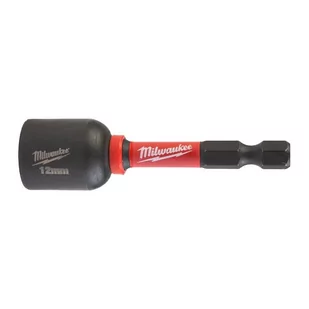 Milwaukee magnetyczna nasadka udarowa 12 mm x 65 mm 6-kątna Shockwave 4932492442 - Klucze i nasadki - miniaturka - grafika 1