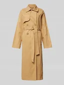 Płaszcze męskie - Trencz z wiązanym paskiem - miniaturka - grafika 1