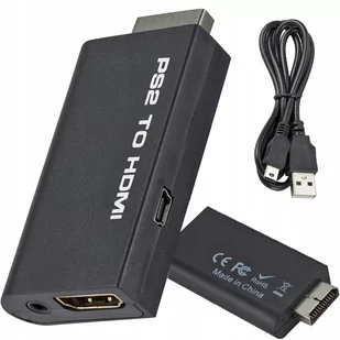 Adapter Ps2 Do Hdmi Konwerter Przejściówka Audio - Adaptery i przejściówki - miniaturka - grafika 1