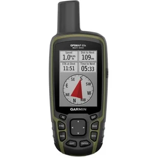 Garmin GPSMAP 65s, przycisk ręczny z wysokościomierzem i kompasem, rozszerzona obsługa satelitarna, technologia wielopasmowa i kolorowy wyświetlacz 2,6" 010-02451-11 - Akcesoria do nawigacji - miniaturka - grafika 1