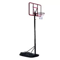 Koszykówka - Zestaw mobilny kosz do koszykówki regulowany 305cm Be4Fit - 5129 - miniaturka - grafika 1