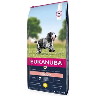 Eukanuba Caring Senior Medium Breed 15 kg - Sucha karma dla psów - miniaturka - grafika 1