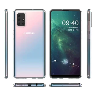 Etui SAMSUNG GALAXY A71 5G Nexeri Slim Case Protect 2mm transparentne - Etui i futerały do telefonów - miniaturka - grafika 7