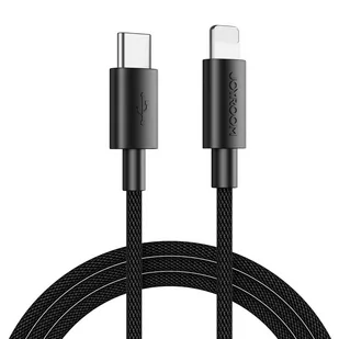 Joyroom wytrzymały kabel USB Typ C - Lightning do szybkiego ładowania / transmisji danych 20W 2m czarny (S-2024M13) S-2024M13 - Kable USB - miniaturka - grafika 1