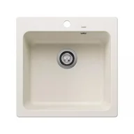 Zlewozmywaki - Zlewozmywak granitowy BLANCO Naya 5 Silgranit Delikatny biały 527127 - miniaturka - grafika 1