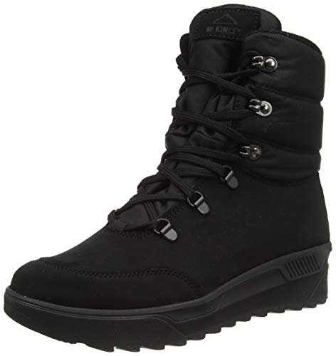 McKINLEY Męskie kozaki Jessy Aqx śniegowe, czarny - Czarny Black 050-38 EU