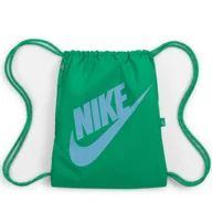 Torby sportowe - Worek Nike Heritage Drawstring Bag DC4245 (kolor zielony) - miniaturka - grafika 1
