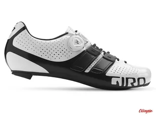 Buty rowerowe Giro Factor Techlace white black - Buty rowerowe - miniaturka - grafika 1