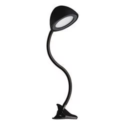 Ideus Lampka biurkowa SMD LED RONI LED BLACK CLIP 2877 - Lampy stojące - miniaturka - grafika 1